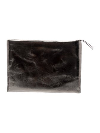 AllSaints Patent Leather Clutch