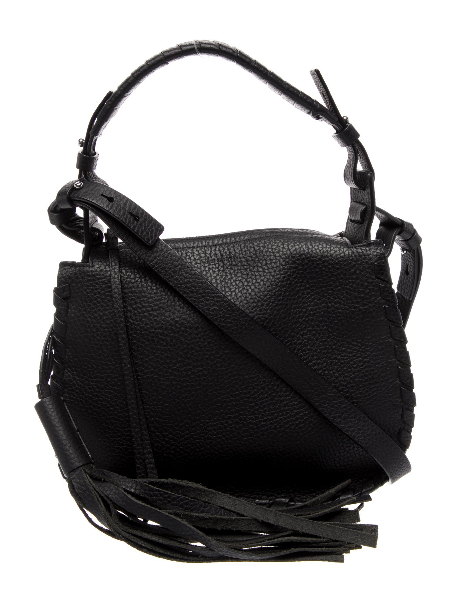 AllSaints Leather Messenger Bag