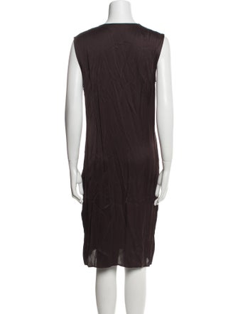 AllSaints V-Neck Knee-Length Dress