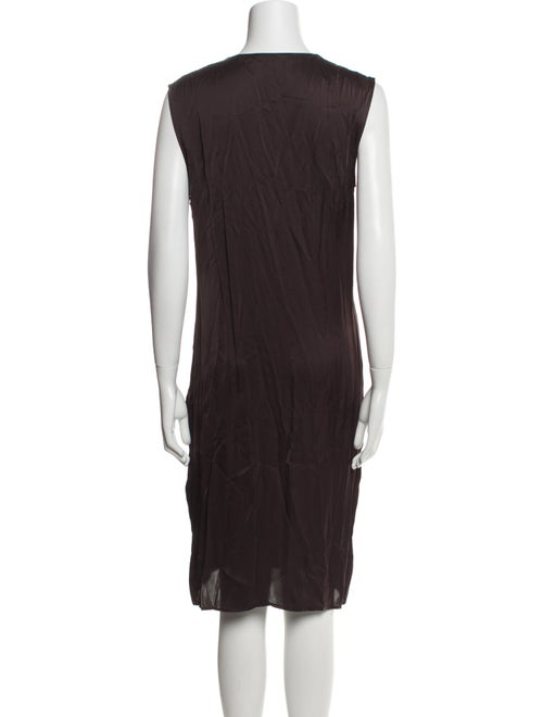 AllSaints V-Neck Knee-Length Dress