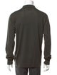 AllSaints Merino Wool Crew Neck Polo Sweater
