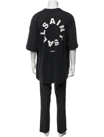 AllSaints Graphic Print Crew Neck T-Shirt