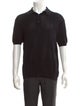 AllSaints Crew Neck Short Sleeve Polo Shirt
