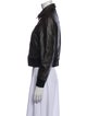 AllSaints Lamb Leather Bomber Jacket