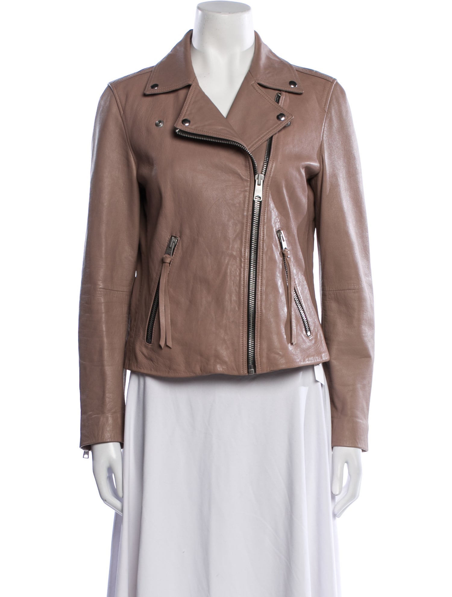 AllSaints Leather Biker Jacket