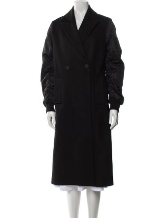 AllSaints Wool Trench Coat