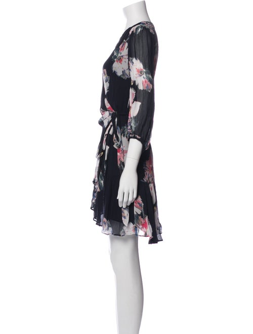 AllSaints Floral Print Mini Dress