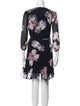 AllSaints Floral Print Mini Dress
