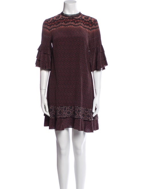 AllSaints Silk Mini Dress