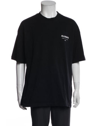 AllSaints Graphic Print Crew Neck T-Shirt