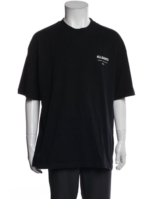 AllSaints Graphic Print Crew Neck T-Shirt
