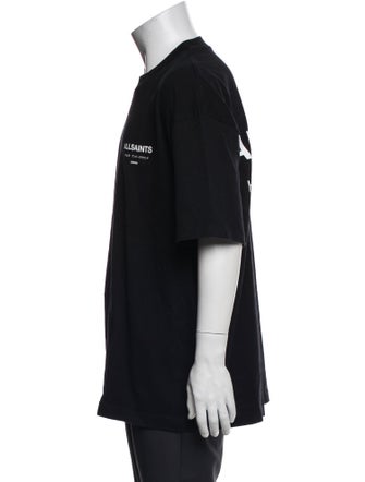 AllSaints Graphic Print Crew Neck T-Shirt