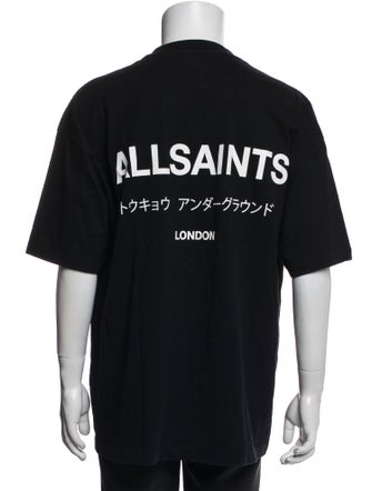 AllSaints Graphic Print Crew Neck T-Shirt