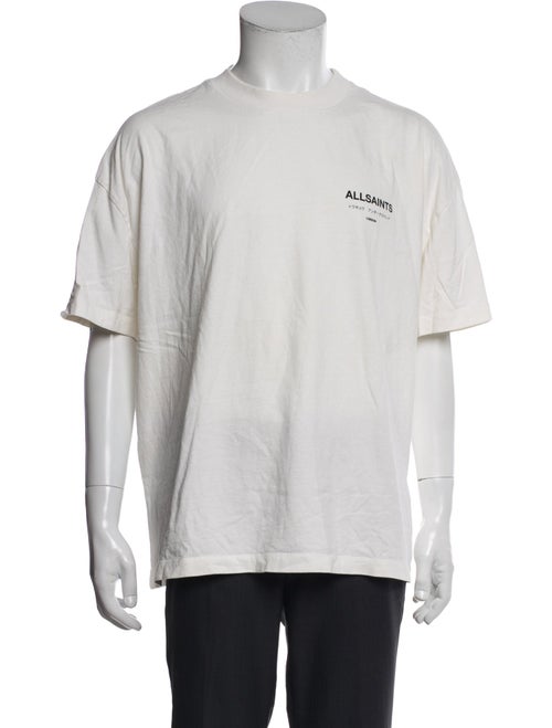 AllSaints Graphic Print Crew Neck T-Shirt