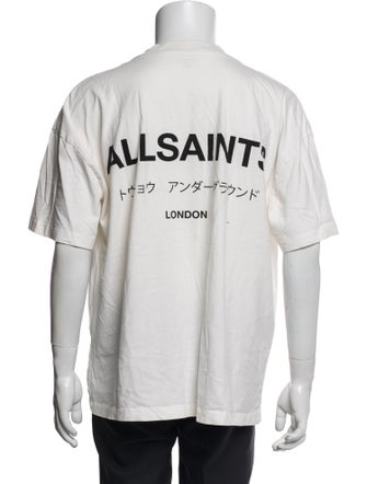 AllSaints Graphic Print Crew Neck T-Shirt