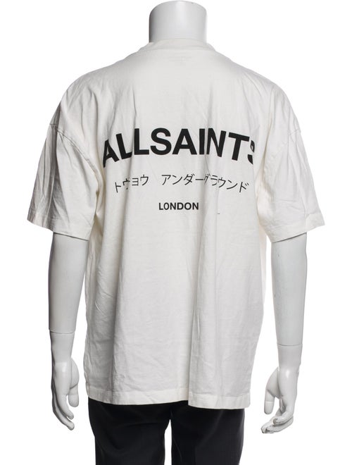 AllSaints Graphic Print Crew Neck T-Shirt