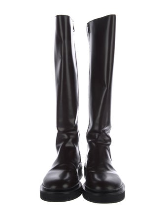 AllSaints Leather Riding Boots