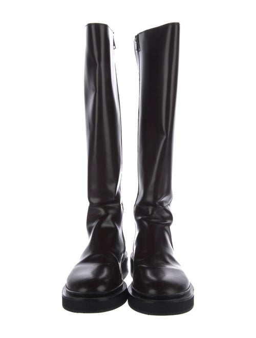 AllSaints Leather Riding Boots