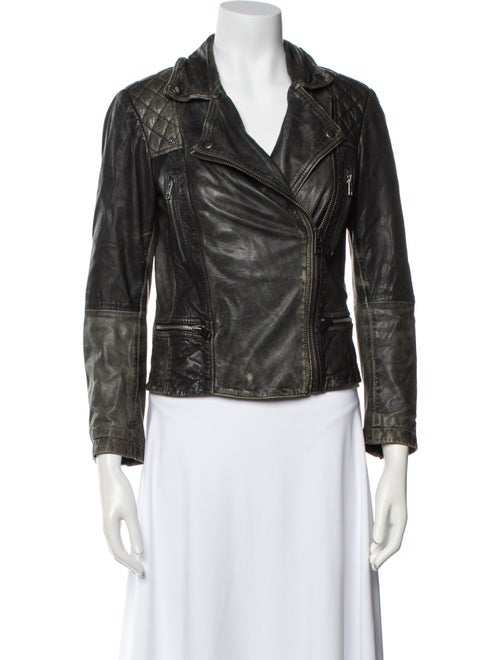 AllSaints Leather Biker Jacket