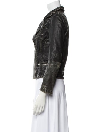AllSaints Leather Biker Jacket