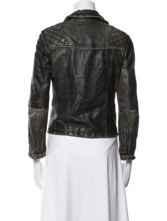 AllSaints Leather Biker Jacket