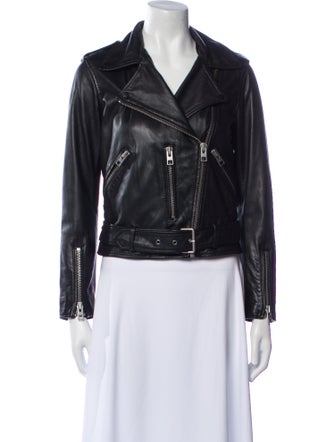 AllSaints Leather Biker Jacket