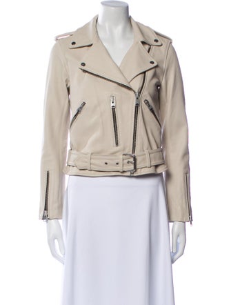 AllSaints Leather Biker Jacket