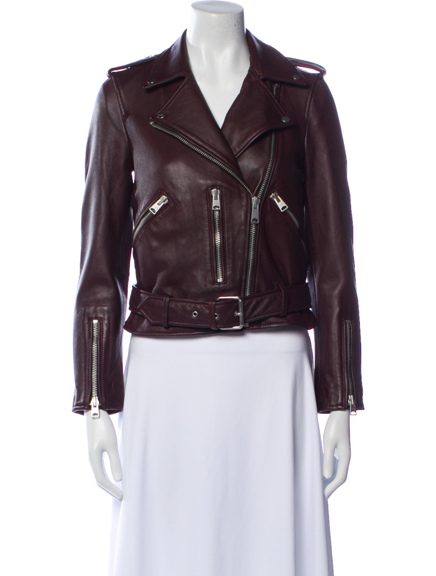 AllSaints Leather Biker Jacket