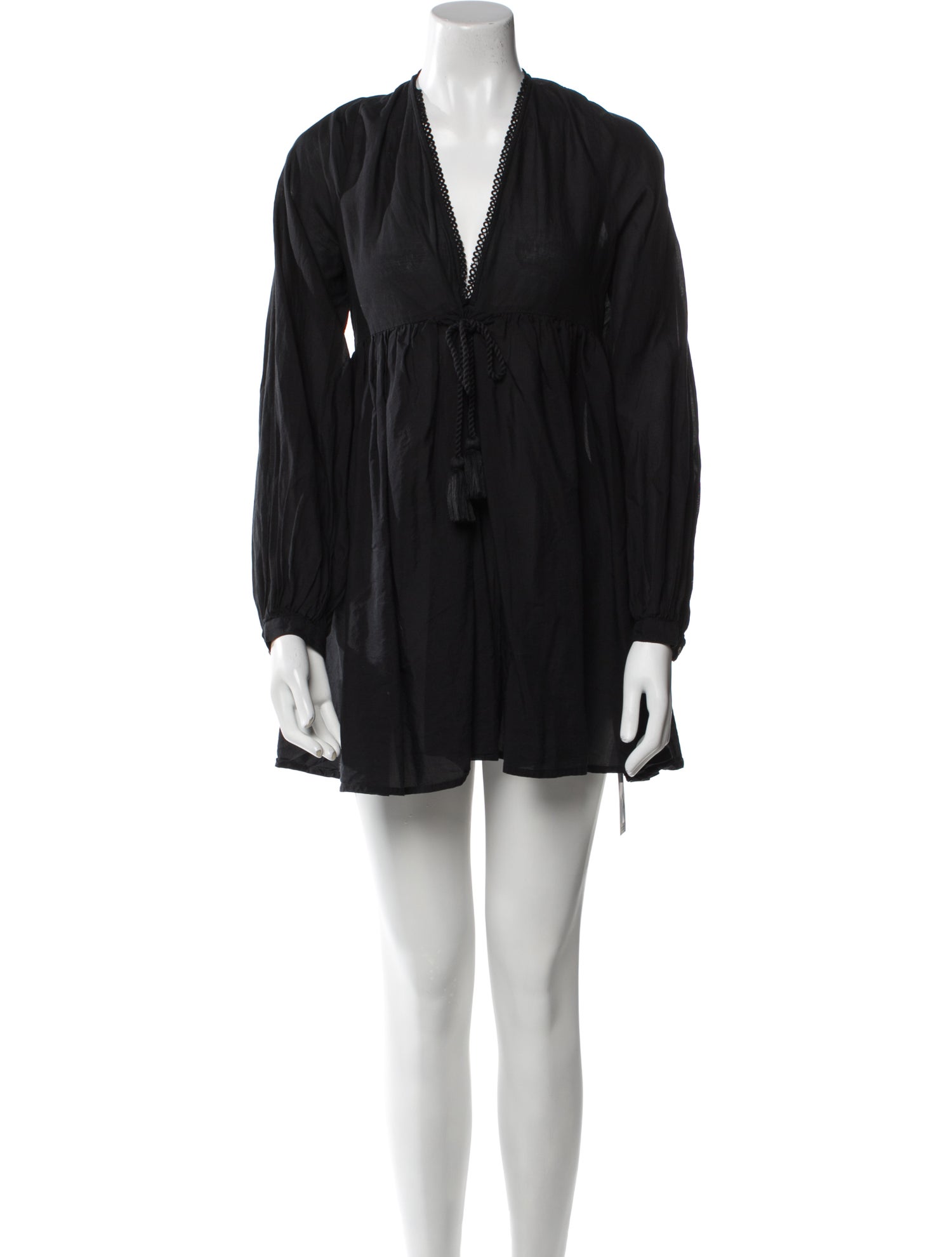 AllSaints V-Neck Mini Dress