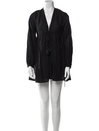 AllSaints V-Neck Mini Dress