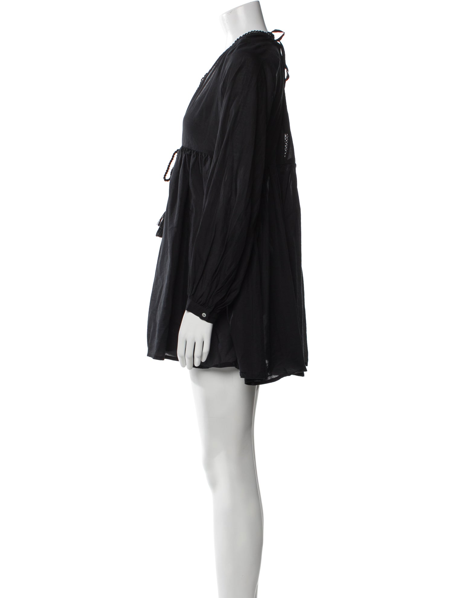 AllSaints V-Neck Mini Dress