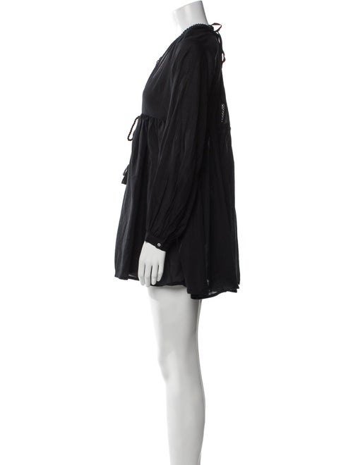 AllSaints V-Neck Mini Dress