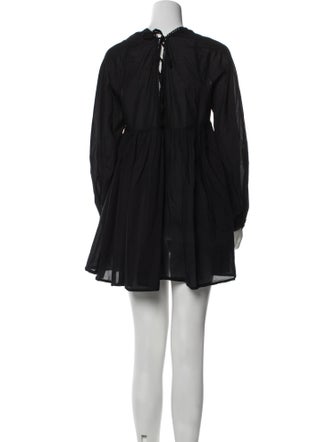 AllSaints V-Neck Mini Dress