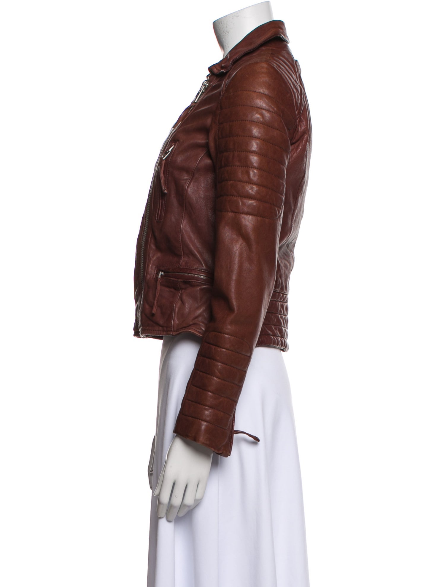 AllSaints Leather Biker Jacket