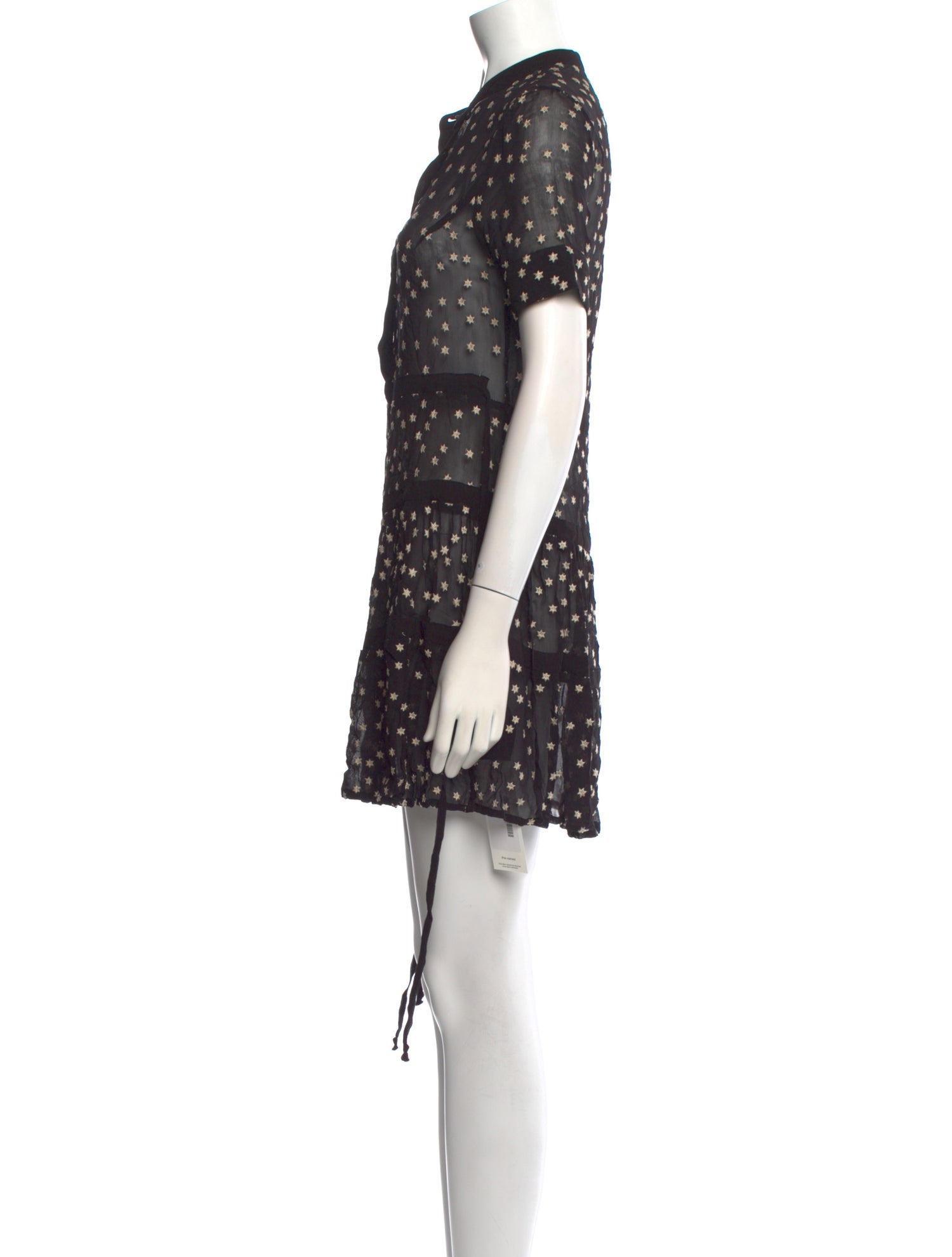 AllSaints Printed Mini Dress