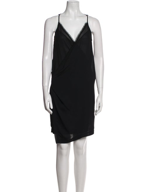 AllSaints V-Neck Mini Dress