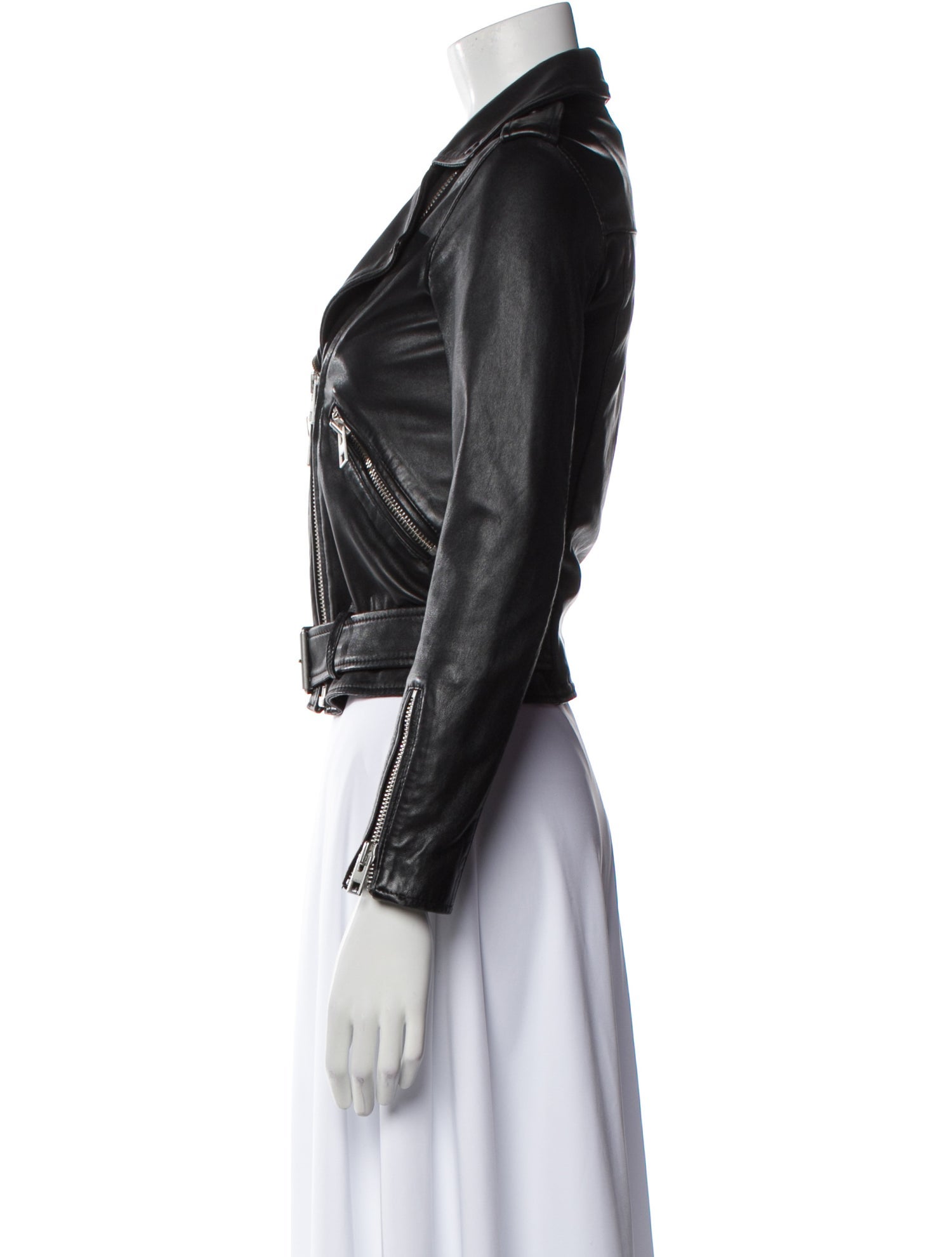 AllSaints Leather Biker Jacket