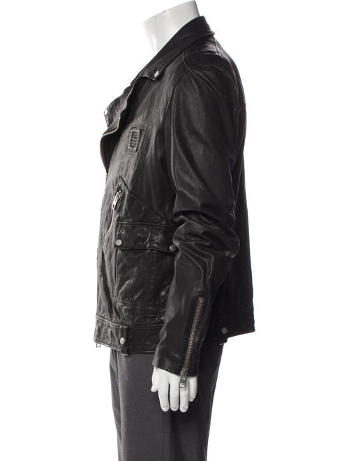 AllSaints Lamb Leather Moto Jacket