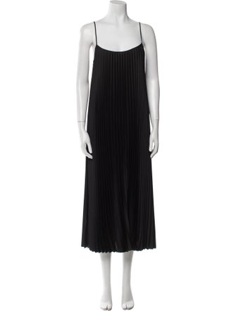 AllSaints Square Neckline Long Dress