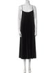 AllSaints Square Neckline Long Dress