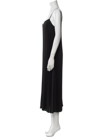 AllSaints Square Neckline Long Dress