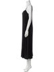 AllSaints Square Neckline Long Dress