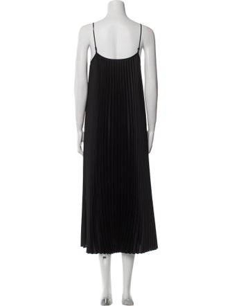 AllSaints Square Neckline Long Dress
