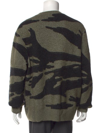 AllSaints Printed Crew Neck Pullover