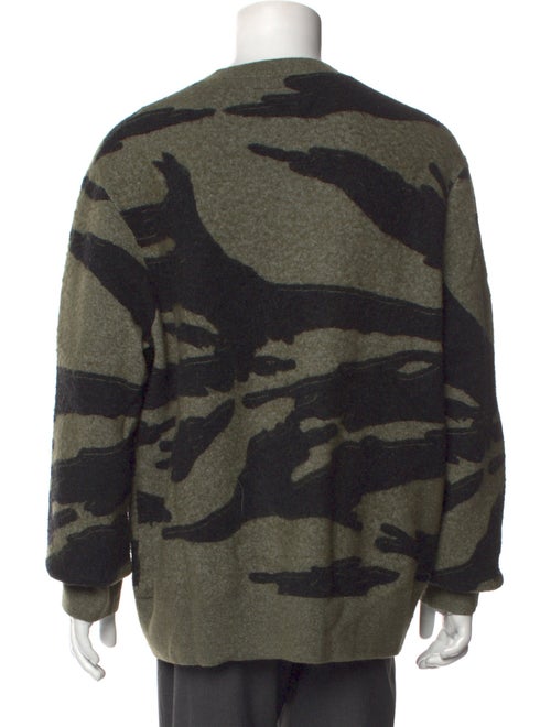 AllSaints Printed Crew Neck Pullover