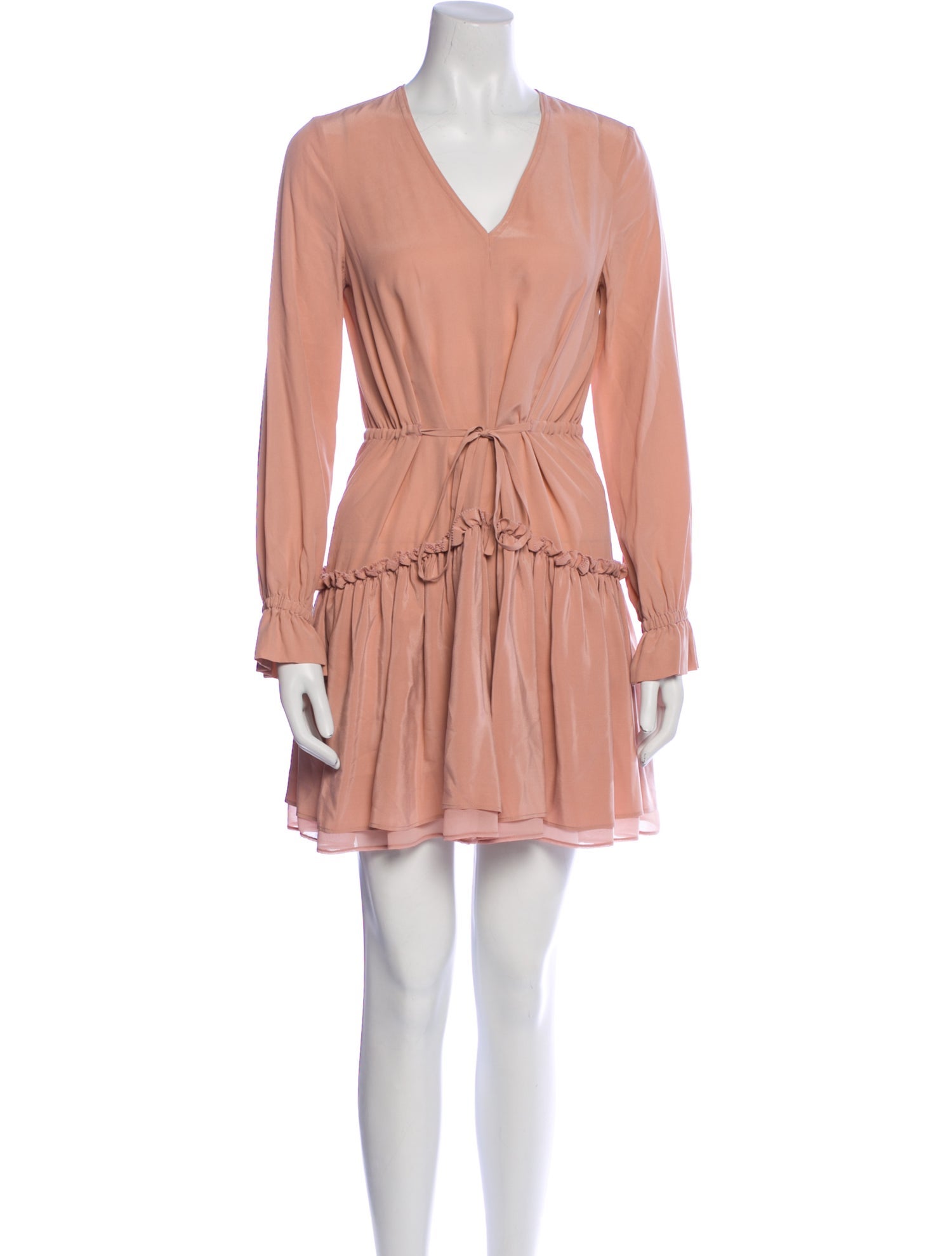 AllSaints Silk Mini Dress