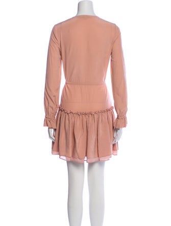 AllSaints Silk Mini Dress