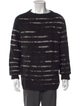 AllSaints Striped Crew Neck Pullover