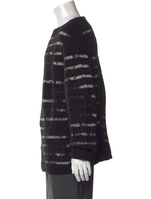 AllSaints Striped Crew Neck Pullover