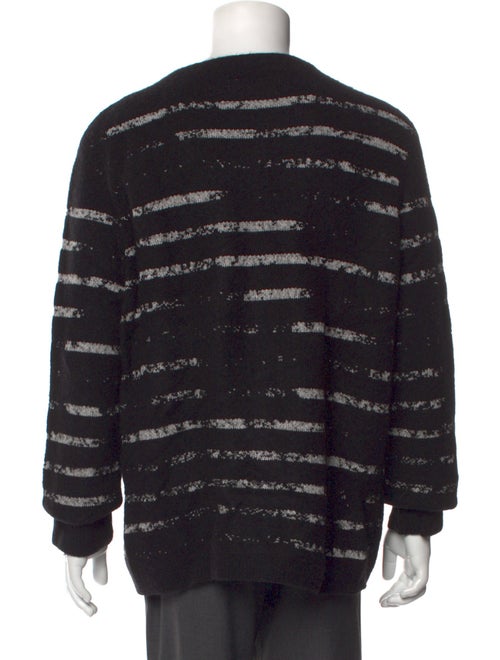AllSaints Striped Crew Neck Pullover
